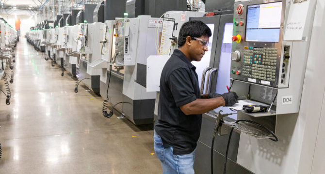 Earth engineers workshop and precision machining facility in Ahmedabad