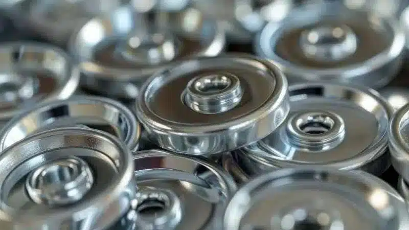 Chrome plating of precision components for corrosion resistance